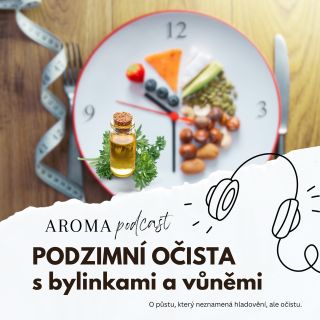 🎙NOVÝ DÍL AROMAPODCASTU Podzimní očista s bylinami a vůněmi V tomto dílu AROMAPODCASTU se Anna Krutová z @aromaterapiebrno...