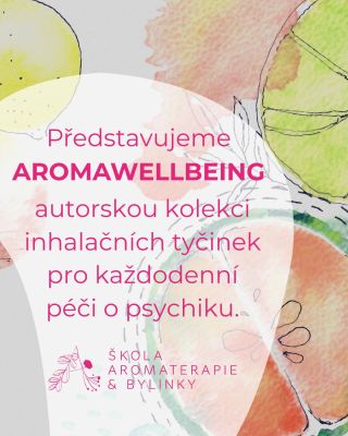 Nová kolekce AROMAWELLBEING je tu. Inhalační tyčinky vytvořené pro podporu duševní rovnováhy – navržené aromaterapeutkou a...